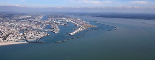 Photomontage de la chatière de Port 2000